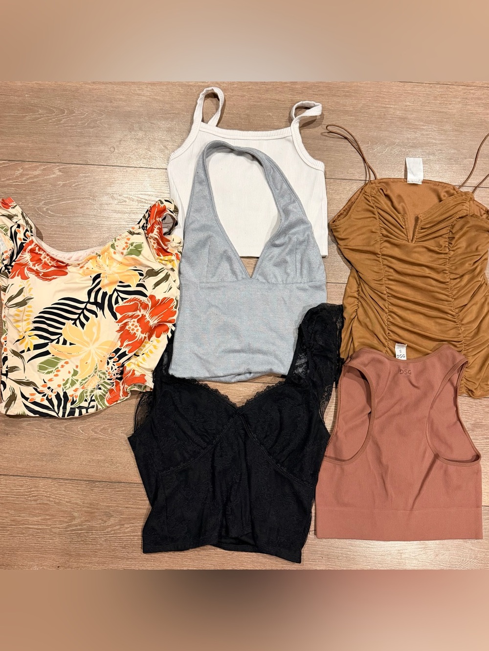 ☀️ RESELLER Bundle | Y2K Going Out Tops & Swim Mix | SZ Small | 6 Pieces
